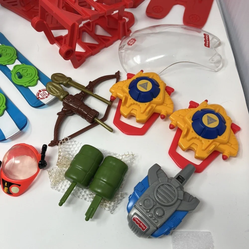HUGE Lot of Vintage‎ Rescue Heroes Action Figure Accessories